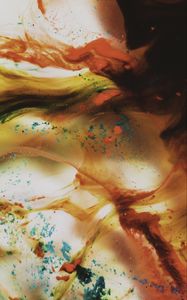 Preview wallpaper paint, stains, splashes, mixing, abstraction, red