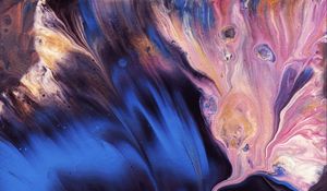 Preview wallpaper paint, stains, spots, fluid art, abstraction, colorful