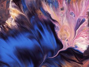 Preview wallpaper paint, stains, spots, fluid art, abstraction, colorful