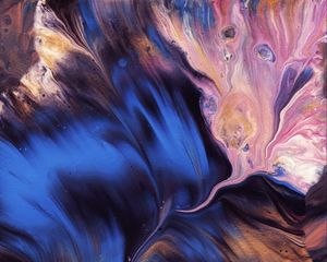 Preview wallpaper paint, stains, spots, fluid art, abstraction, colorful