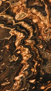 Preview wallpaper paint, stains, spots, brown, abstraction