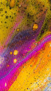 Preview wallpaper paint, stains, spots, canvas, abstraction, colorful