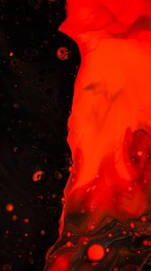 Preview wallpaper paint, stains, spots, red, abstraction