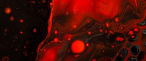 Preview wallpaper paint, stains, spots, red, abstraction