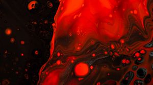 Preview wallpaper paint, stains, spots, red, abstraction