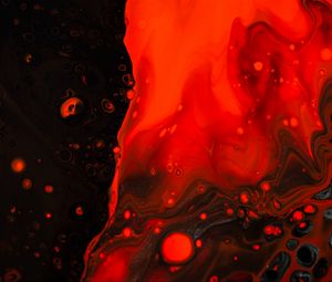Preview wallpaper paint, stains, spots, red, abstraction