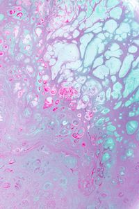 Preview wallpaper paint, stains, spots, abstraction, pink, blue, delicate