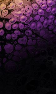 Preview wallpaper paint, stains, spots, abstraction, purple, dark