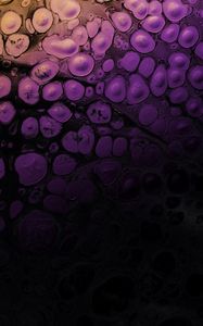 Preview wallpaper paint, stains, spots, abstraction, purple, dark