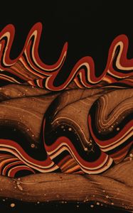 Preview wallpaper paint, stains, stripes, mixing, abstraction