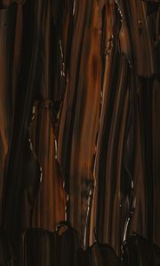 Preview wallpaper paint, stains, strokes, brown, dark, abstraction