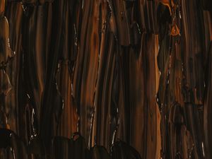 Preview wallpaper paint, stains, strokes, brown, dark, abstraction