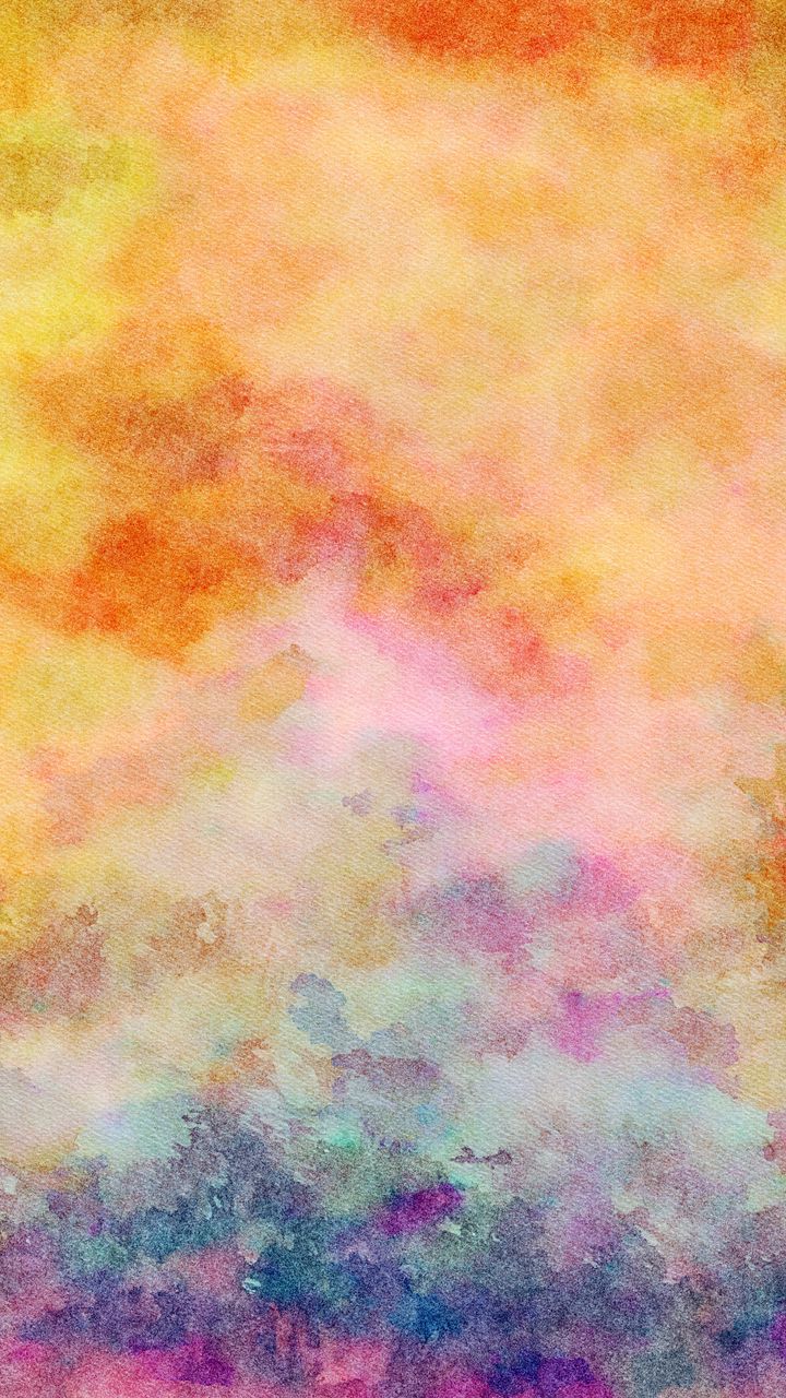 720x1280 Wallpaper paint, stains, watercolor, background, abstraction