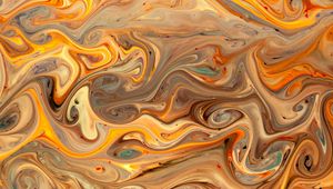 Preview wallpaper paint, stains, yellow, distortion, liquid