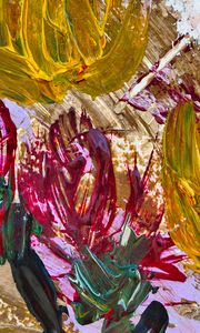 Preview wallpaper paint, strokes, abstraction, colorful