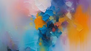 Preview wallpaper paint, strokes, background, multicolored, abstraction
