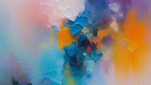 Preview wallpaper paint, strokes, background, multicolored, abstraction