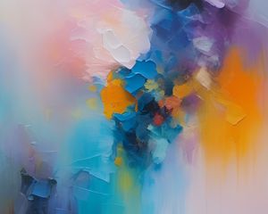 Preview wallpaper paint, strokes, background, multicolored, abstraction