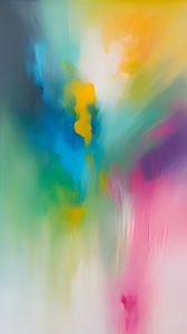 Preview wallpaper paint, strokes, blur, abstraction, colorful