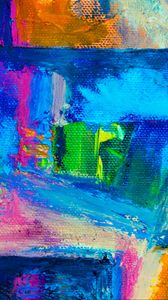 Preview wallpaper paint, strokes, colorful, abstraction