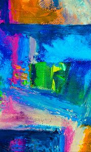 Preview wallpaper paint, strokes, colorful, abstraction