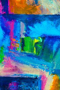 Preview wallpaper paint, strokes, colorful, abstraction