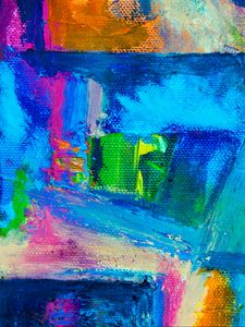 Preview wallpaper paint, strokes, colorful, abstraction