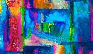 Preview wallpaper paint, strokes, colorful, abstraction