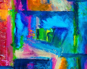 Preview wallpaper paint, strokes, colorful, abstraction