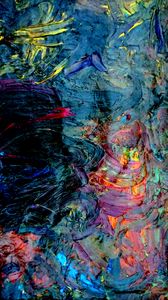 Preview wallpaper paint, strokes, mixing, abstraction, colorful