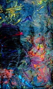 Preview wallpaper paint, strokes, mixing, abstraction, colorful