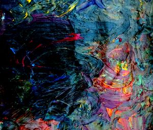 Preview wallpaper paint, strokes, mixing, abstraction, colorful