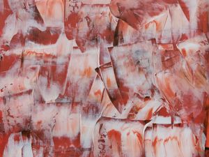 Preview wallpaper paint, strokes, red, white, abstraction