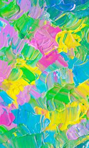 Preview wallpaper paint, strokes, relief, abstraction, background, bright