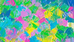 Preview wallpaper paint, strokes, relief, abstraction, background, bright