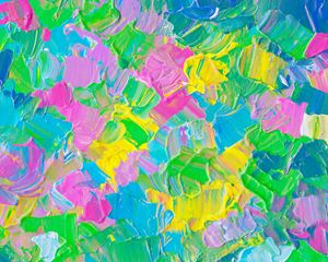 Preview wallpaper paint, strokes, relief, abstraction, background, bright