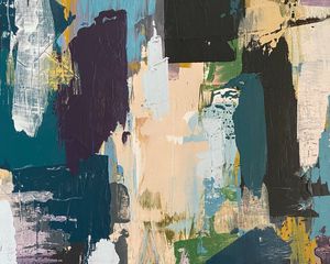 Preview wallpaper paint, strokes, spots, canvas, abstraction, colorful