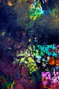 Preview wallpaper paint, strokes, spots, mixing, abstraction, colorful