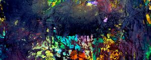 Preview wallpaper paint, strokes, spots, mixing, abstraction, colorful