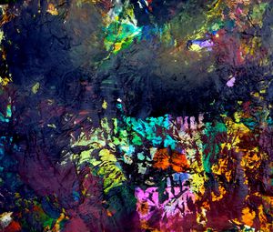 Preview wallpaper paint, strokes, spots, mixing, abstraction, colorful