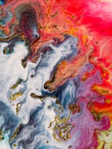 Preview wallpaper paint, structure, stains, multicolored