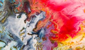 Preview wallpaper paint, structure, stains, multicolored