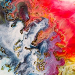 Preview wallpaper paint, structure, stains, multicolored