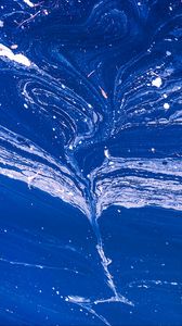 Preview wallpaper paint, texture, blue, abstraction
