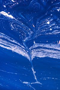 Preview wallpaper paint, texture, blue, abstraction