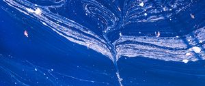 Preview wallpaper paint, texture, blue, abstraction