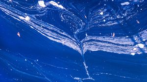 Preview wallpaper paint, texture, blue, abstraction