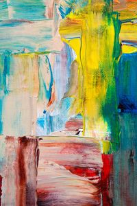 Preview wallpaper paint, texture, canvas, stains, bright, colorful