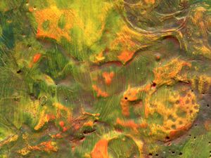 Preview wallpaper paint, texture, canvas, colorful, relief