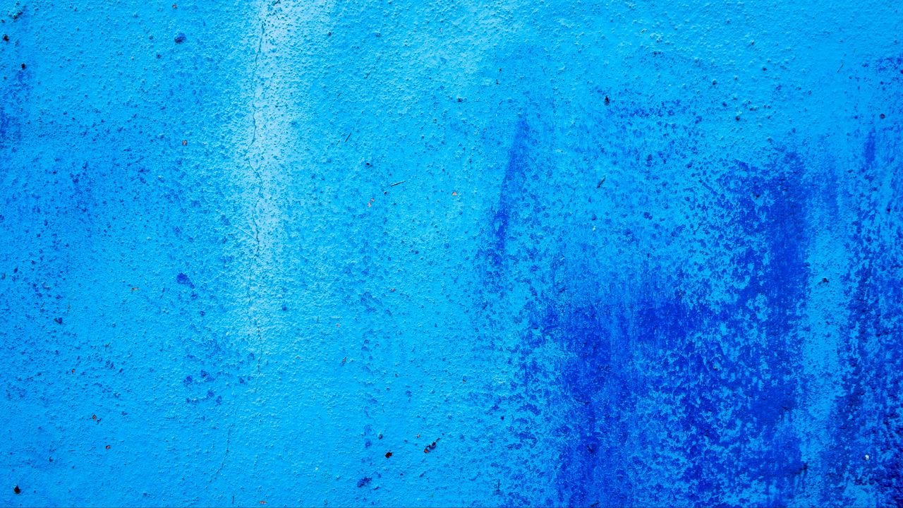 Wallpaper paint, wall, blue, stains